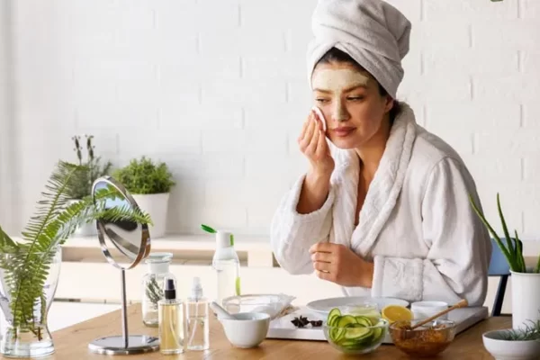 Create beautiful, clear skin with aura with 6 natural skin care methods that are easy to do.