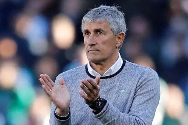 Submarine bounces Setien out of the manager's chair for the first time of the season.